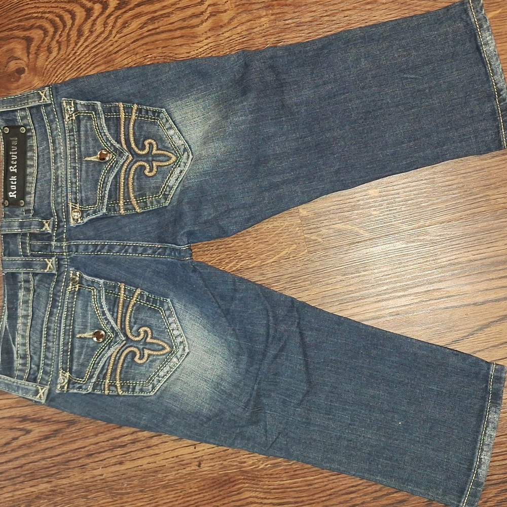 Rock Revival Womens Capri Jeans